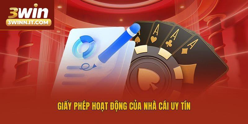 Giấy phép hoạt động của nhà cái uy tín